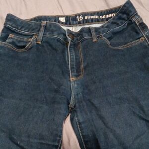 GAP Super Skinny Women's Jeans - Dark Blue